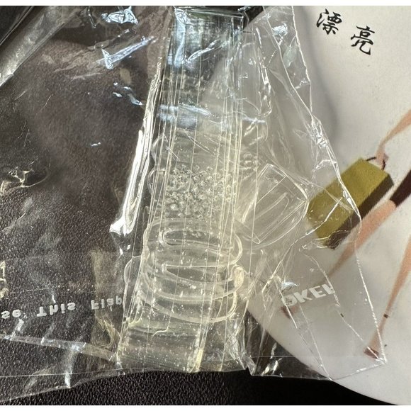 Piao Liang Fu Shi Strapless Romper With Skirt Black Size M Faux Metal Belt - Picture 5 of 8